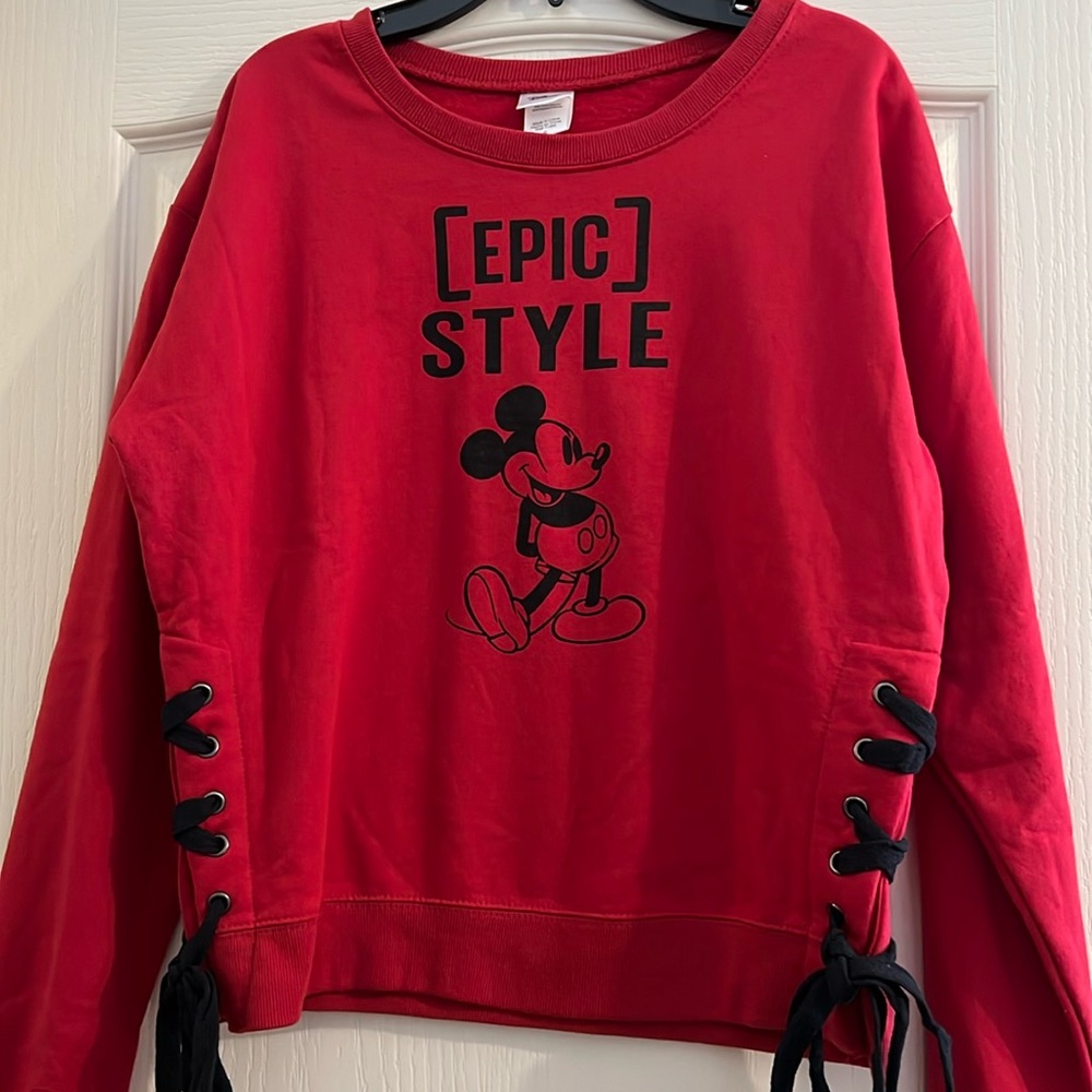 Disney Mickey Mouse Red Longsleeve